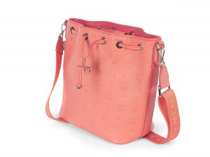 Monogramme MCM Essential, avec cordon de serrage et sangle réglable et amovible