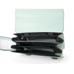 Graziella Braccialini handbag, Audrey - winged lion in Tiffany shade
