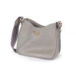 PRADA handbag, Vitello Daino with adjustable shoulder strap