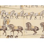 Hermès silk scarf, Présentation de Chevaux