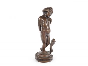 Girl with snake, Design Josef Josephu