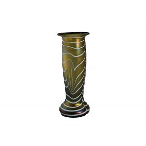 Glass vase, Attributed to Ferdinand von Poschinger