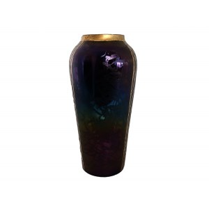 Glass vase, Probably Elisabeth glass factory