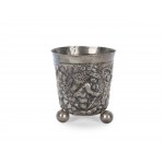 Baroque globular footed beaker, 18th/19th century