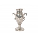 Empire vase, silver