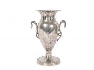 Empire vase, silver