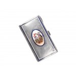 Cigarette box, Silver marked