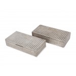 Pair of cigarette or cigar boxes, 1910/20