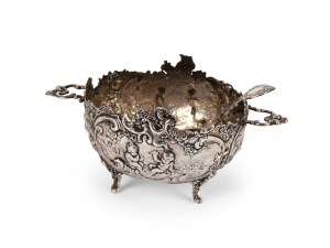 Sugar bowl with spoon, Around 1900