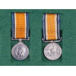 8 miniature medals, England