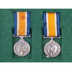 8 miniature medals, England