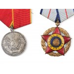 Mixed lot: 7 pieces, Communist medals in original cases