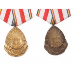 Mixed lot: 7 pieces, Communist medals in original cases