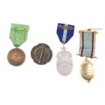 Mixed lot of various orders & medals, 4 pieces