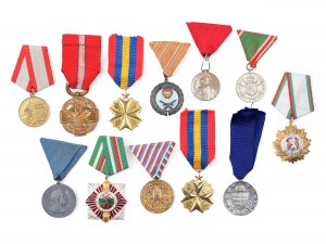 Mixed lot of various orders & medals, 12 pieces