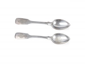 Prince Frederick Louis of Prussia, 2 demitasse spoons