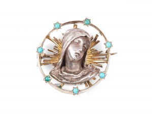 Brooch, Mother of God