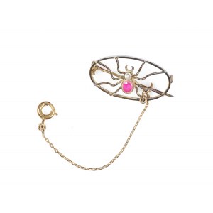 Brooch, Art Nouveau style around 1900