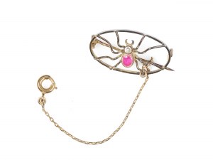 Brooch, Art Nouveau style around 1900