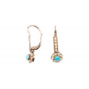 Pair of earrings, Around 1900