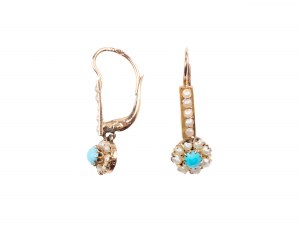 Pair of earrings, Around 1900