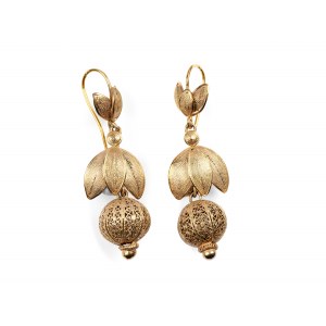 Pair of earrings, 19th century