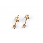 Pair of diamond stud earrings, Company Bucherer
