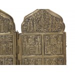 Four-part travel icon, 18th/19th century