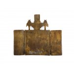 Three-part traveling icon, 18th/19th century