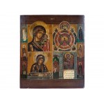 Four-field icon, Russia