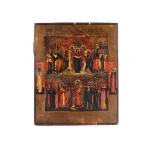 Mary's protective icon, Russia