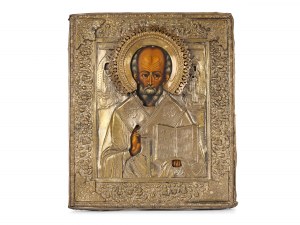 Icon with oklad, Russia
