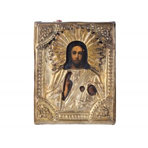 Icon with oklad, Russia