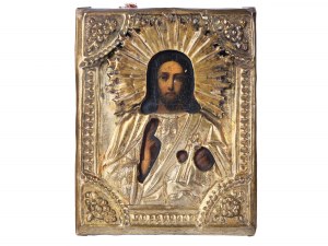 Icon with oklad, Russia
