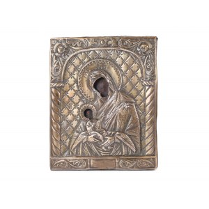Icon with oklad, Russia