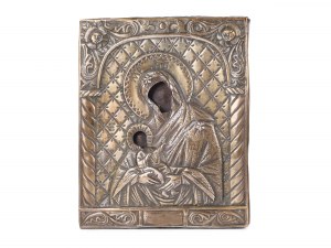 Icon with oklad, Russia