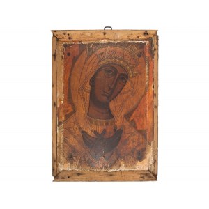 Panel painting, Black Madonna