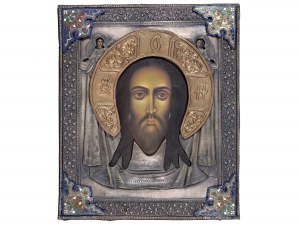 Icon with oklad, Russia