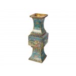 China, Cloisonné vase