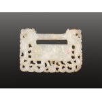 Chinese belt buckle, Jade