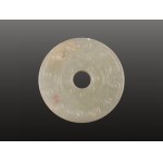 Jade disk, China