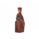 Seated scholar, Qing Dynasty