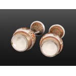 Pair of small Satsuma vases, Japan
