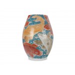 Vase with koi carp, Japan