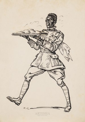 Zygmunt Kamiński (1888-1969), Sam Sandi - ordynans 12 wielkopolskiej eskadry lotniczej, 1920