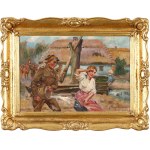 Jerzy Kossak (1886-1955), First attack - śmigus, 1943