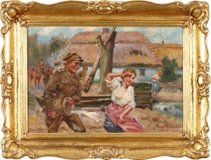 Jerzy Kossak (1886-1955), První útok - śmigus, 1943