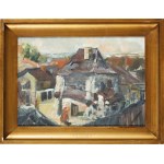 Jan Szopinski (1892-1971), View from Kazimierz on the Vistula River, 1930s.