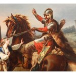 Feliks Sypniewski (1830-1903), Scena z Konrada Wallenroda: Spotkanie Alfa i Aldony, 1855