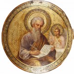 Artist unrecognized, Russia, 19th/20th century, Icon of the Holy Apostle Evangelist Matthew